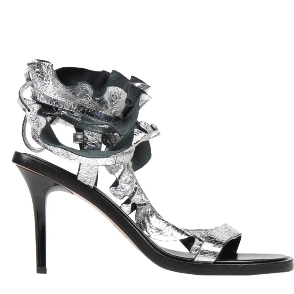 Isabel Marant sandals in silver. Genuine leather